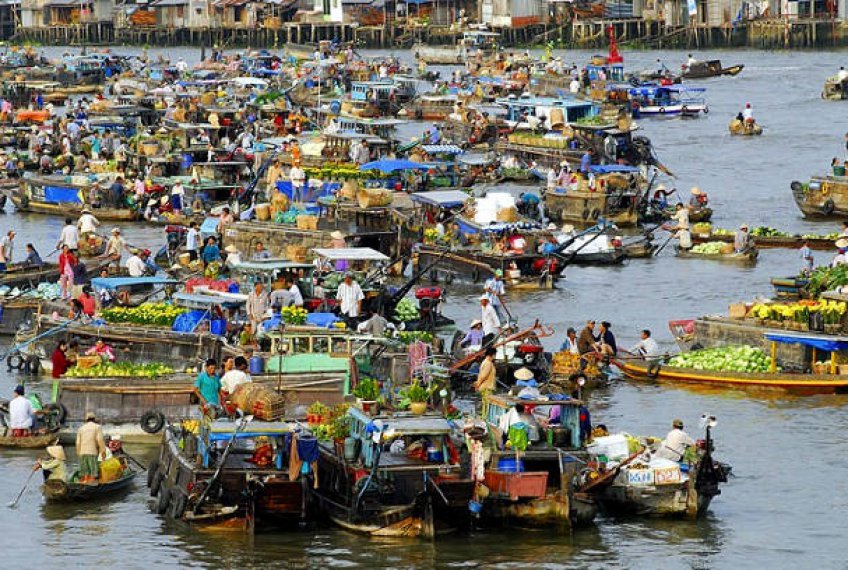 The Floating Markets of Vietnam 